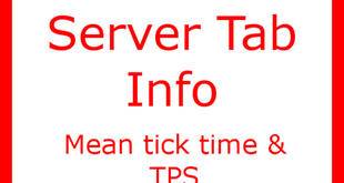 我的世界1.18.2-1.7.10服务器选项卡信息 Server Tab Info Mod - 我的世界基岩版中文站
