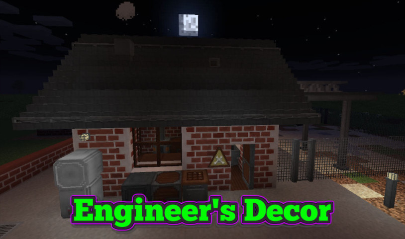 我的世界1.18.2-1.12.2工程师的装饰 Engineer’s Decor Mod - 我的世界基岩版中文站 - 我的世界基岩版中文站