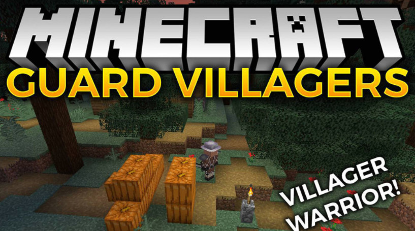 我的世界1.18.2-1.14.4警卫村民 Guard Villagers Mod - 我的世界基岩版中文站 - 我的世界基岩版中文站