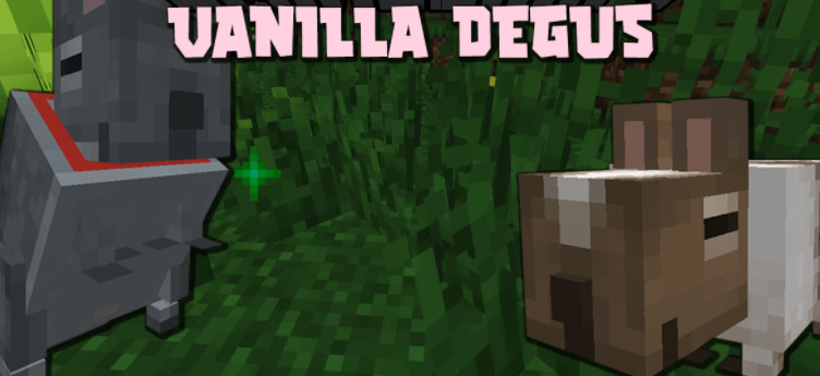我的世界1.18.2-1.16.5八齿鼠 Vanilla Degus Mod - 我的世界基岩版中文站