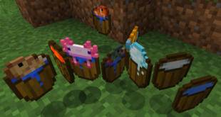 我的世界1.18.2木桶 Wooden Bucket Mod - 我的世界基岩版中文站