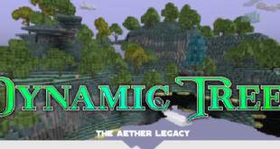 我的世界1.12.2动态的树:天境附属 Dynamic Trees – The Aether Legacy Mod - 我的世界基岩版中文站