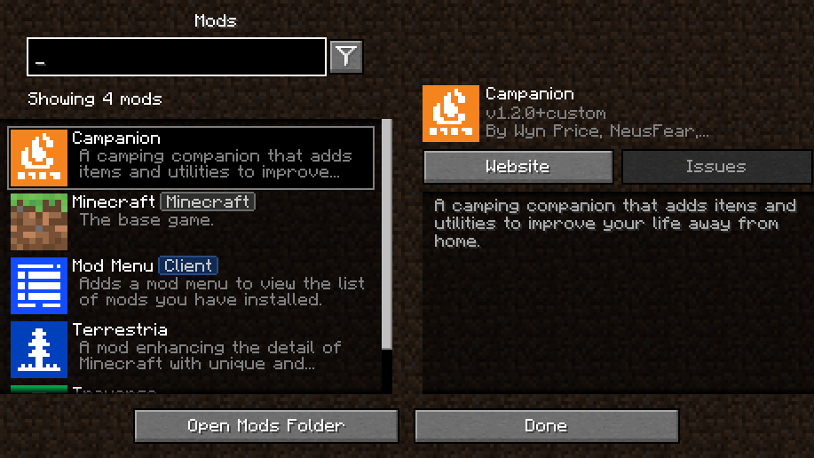 我的世界1.19-1.14.4模组菜单 Mod Menu Mod - 我的世界基岩版中文站 - 我的世界基岩版中文站