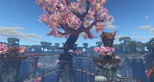 我的世界樱花树出生点 cherryblossom tree spawn 地图存档 - 我的世界基岩版中文站 - 我的世界基岩版中文站