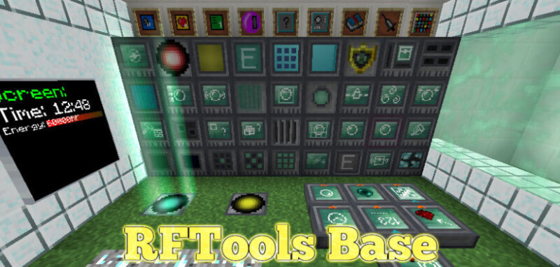 我的世界1.18.2-1.14.4RF工具：基础 RFTools Base Mod - 奇趣星球报 - 奇趣星球报