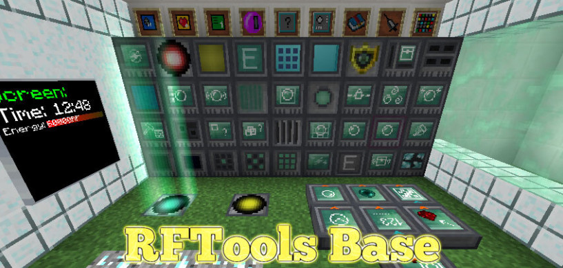 我的世界1.18.2-1.14.4RF工具：基础 RFTools Base Mod - 我的世界基岩版中文站 - 我的世界基岩版中文站