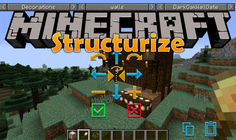 我的世界1.18.2-1.12.2结构化 Structurize Mod - 我的世界基岩版中文站