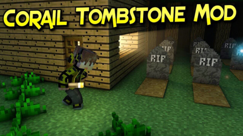 我的世界1.18.2-1.8.9Corail的墓碑 Corail Tombstone Mod - 奇趣星球报 - 奇趣星球报