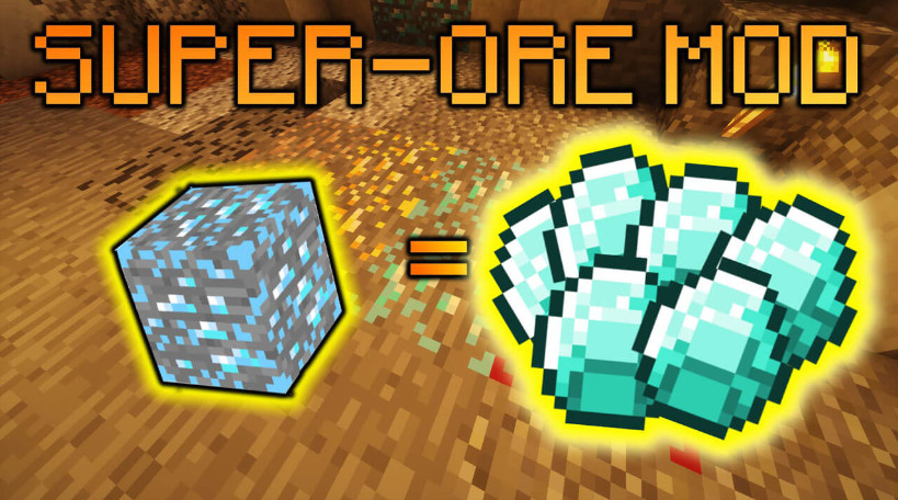 我的世界1.18.1-1.7.10超级矿石 Super Ores Mod - 我的世界基岩版中文站 - 我的世界基岩版中文站