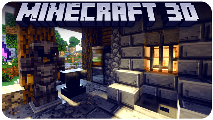 我的世界基岩版1.19 Minecraft 3D 材质包 - 我的世界基岩版中文站 - 我的世界基岩版中文站
