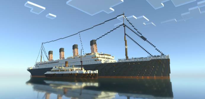 我的世界基岩版1.18泰坦尼克号 RMS Titanic 地图存档 - 我的世界基岩版中文站 - 我的世界基岩版中文站