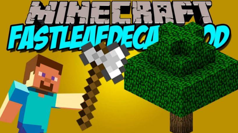 我的世界1.19-1.7.10树叶快速腐烂 Fast Leaf Decay Mod - 我的世界基岩版中文站 - 我的世界基岩版中文站