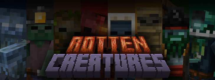 我的世界1.19.2-1.14.4腐烂生物 Rotten Creatures Mod - 我的世界基岩版中文站 - 我的世界基岩版中文站