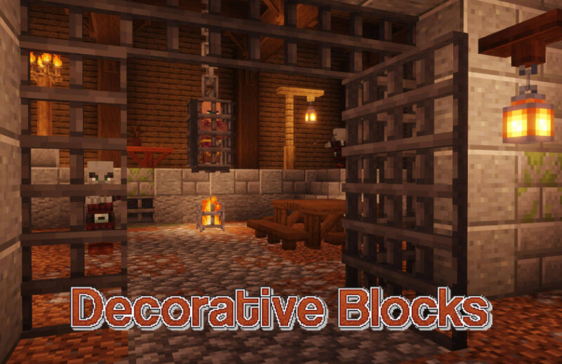 我的世界1.19.2-1.14.4装饰方块 Decorative Blocks Mod - 奇趣星球报 - 奇趣星球报