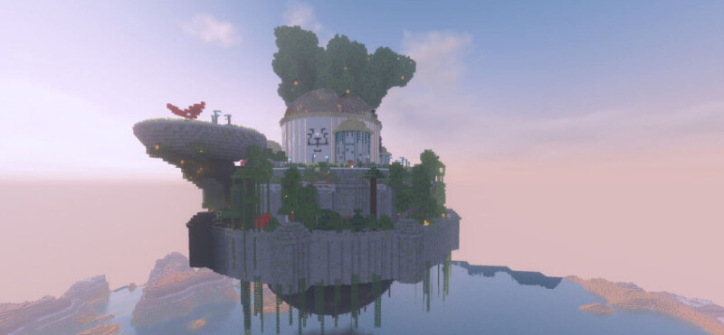 我的世界1.19.2-1.16.5天空之城 Castle in the Sky Mod - 奇趣星球报 - 奇趣星球报