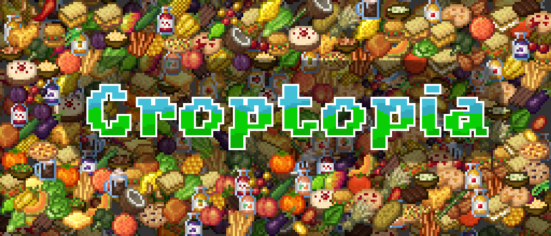 我的世界1.19.3-1.16.5作物盛景 Croptopia Mod - 奇趣星球报 - 奇趣星球报