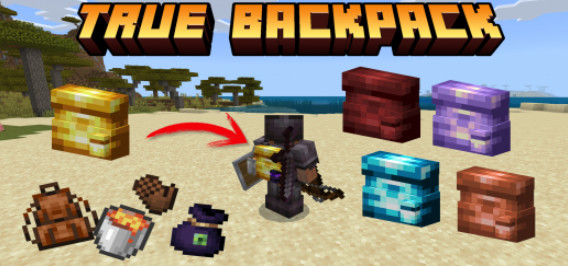 我的世界基岩版1.19真正的背包 True Backpack 附加包 - 我的世界基岩版中文站