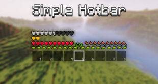我的世界1.19.3-1.8.9 Simple Hotbar 材质包 - 我的世界基岩版中文站 - 我的世界基岩版中文站