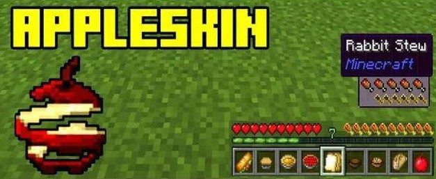 我的世界1.19.4-1.10.2苹果皮 AppleSkin MOD - 我的世界基岩版中文站