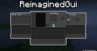 我的世界1.20.1-1.18.2 Reimagined GUI (Dark) 材质包 - 我的世界基岩版中文站 - 我的世界基岩版中文站