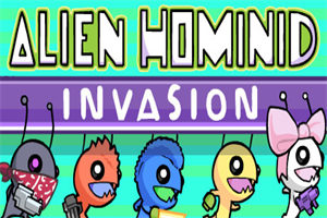 外星原人入侵 Alien Hominid Invasion(单机/同屏多人/网络联机) - 我的世界基岩版中文站