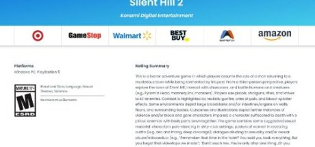 《寂静岭2:重制版》已通过ESRB评级为M级,尺度不低 - 奇趣星球报