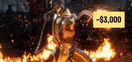 玩家参与《真人快打》锦标赛赢了565美元，但因这举动反倒赔了3000美元 - 奇趣星球报