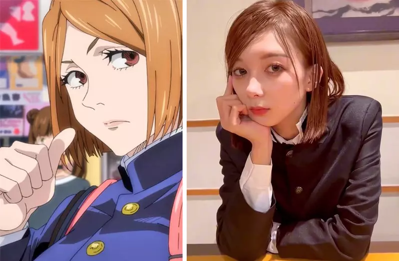 《咒术回战》钉崎野蔷薇Cosplay，颜值在线，钉哥气场却不够凶！ - 我的世界基岩版中文站 - 我的世界基岩版中文站
