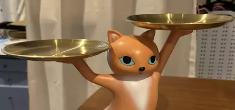 日本网友收到谜一样的生日礼物!“端盘子的猫雕像”引发热议...这到底能用来干嘛? - 我的世界基岩版中文站