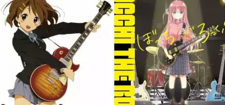 美少女乐团与厚重吉他！日本动漫中的不合理设定，却带来反差萌？与大斧女战士如出一辙 - 奇趣星球报