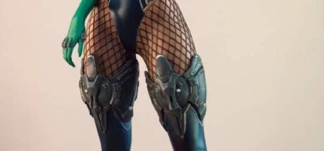 粉丝制《第一后裔》芙蕾娜逼真模型!完美还原饱满身材引爆眼球! - 我的世界基岩版中文站