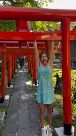 吴哥窟涂鸦事件重现？外国游客“鸟居吊单杠”引发热议，江户时代日本武士也有相似案例！ - 奇趣星球报 - 奇趣星球报