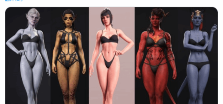 推主晒《博德之门3》角色图!玩家:也有多样性 但身材超棒! - 奇趣星球报