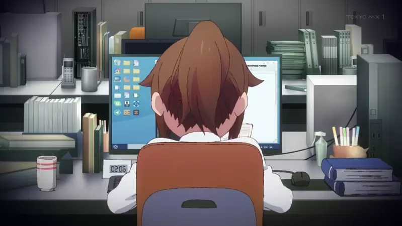 日本动漫中“社畜”的刻板印象！现实中打工人桌上的资料，真的会堆积如山吗？ - 我的世界基岩版中文站 - 我的世界基岩版中文站