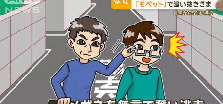 日本东京惊现神秘“眼镜大盗”,49岁男性到处抢夺路人眼镜!难道是“眼镜控”走火入魔! - 我的世界基岩版中文站