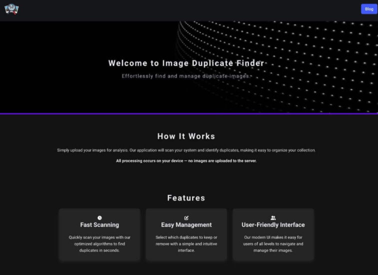 PixDuplicate:从设备上快速查找、删除重复相片,在浏览器上离线使用无需下载软件! - 奇趣星球报 - 奇趣星球报