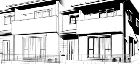 日本资深背景助手示范“漫画背景”的奥妙之处！同一栋房子竟能画出6种不同风格！ - 我的世界基岩版中文站