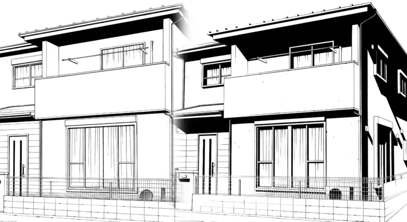 日本资深背景助手示范“漫画背景”的奥妙之处！同一栋房子竟能画出6种不同风格！ - 我的世界基岩版中文站 - 我的世界基岩版中文站