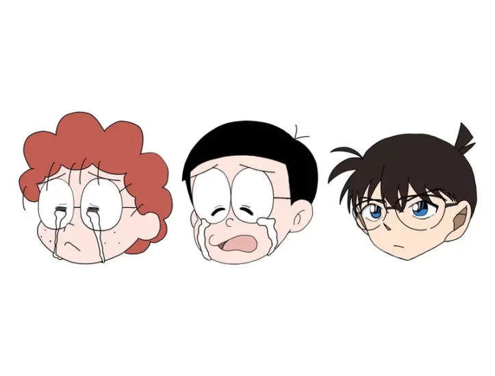 日本动漫眼镜角色的哭法，乱太郎、大雄、柯南比一比！同样戴眼镜竟然会差这么多！ - 奇趣星球报 - 奇趣星球报