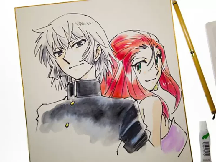 日本知名漫画家坦言画“色纸签名板”,跟画漫画是完全不同的技能!甚至连他自己也没办法信手拈来! - 奇趣星球报 - 奇趣星球报