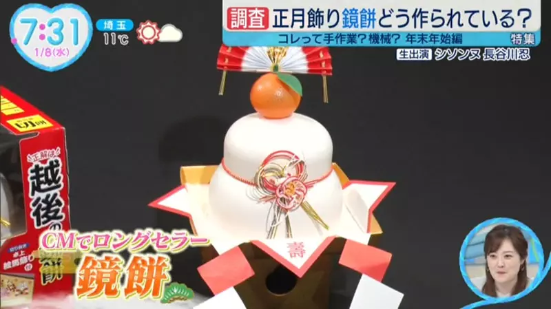 日本镜饼工厂探秘！7吨年糕被机械臂狂捣100次，最后却塞进了塑料壳？ - 奇趣星球报 - 奇趣星球报