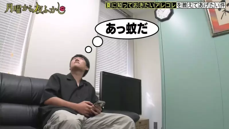 日本综艺分享“夏天如何更有效的抓住蚊子”，被蚊虫叮咬后该做些什么！才可以有效缓解痒痒感！ - 奇趣星球报 - 奇趣星球报