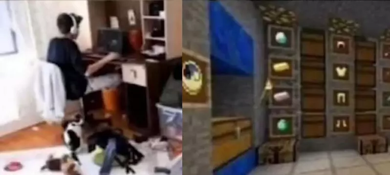 国外网友议论“Minecraft玩家的生态”，游戏里的基地收拾的整整齐齐！现实世界的房间却是乱七八糟！ - 奇趣星球报 - 奇趣星球报