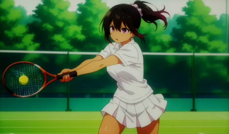 日本网友议论“AI作画崩坏”，动画人物的手跟网球拍融合！许多人质疑这么明显出错，竟也能播出来！ - 奇趣星球报 - 奇趣星球报