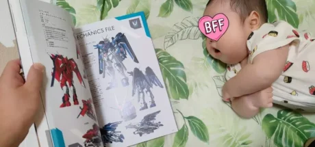 日本网友分享“高达绘师的幼儿教育，从小让儿子看高达设定集！能不能够养成天生的高达迷呢！ - 我的世界基岩版中文站