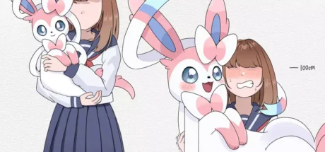 日本网友议论“对《宝可梦》仙子伊布的误会”,看似可以抱在手上把玩的可爱模样!真实体型却直逼大型犬! - 我的世界基岩版中文站