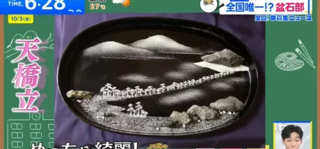 日本电视台探访“南山高中盆石社”，全日本独一无二的盆石艺术社团！社员都是用沙子画画的女生！ - 我的世界基岩版中文站