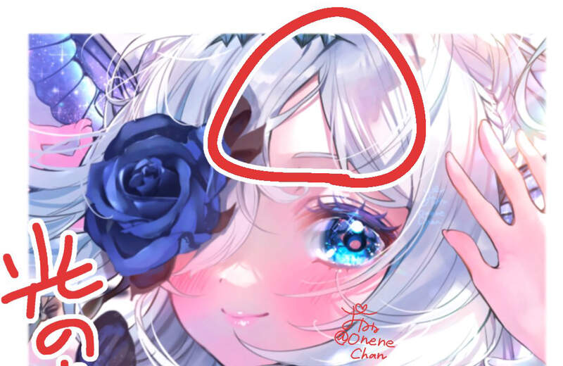 日本网友议论“额头上的白色三角形是什么”，绘师吐槽怎么有人不懂那是反光！甚至还质疑他忘记上色了！ - 奇趣星球报 - 奇趣星球报