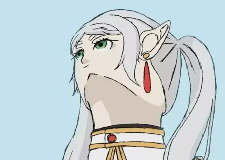 国外网友议论“《葬送的芙莉莲》主角仰视角下巴究竟怎么画”,网友求救迅速引发众多高手参与!他们纷纷晒出自己的技巧和经验! - 奇趣星球报 - 奇趣星球报