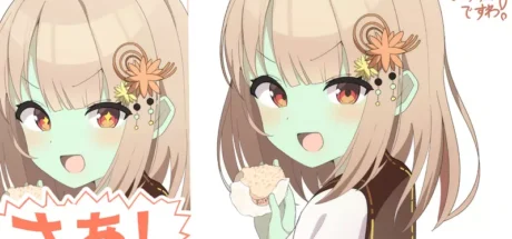 日本插画师分享“绿皮肤美少女插画引发热烈讨论”,令人惊讶的是他本人却根本没察觉颜色的异常!甚至怎么看都觉得那是正常的肤色! - 奇趣星球报